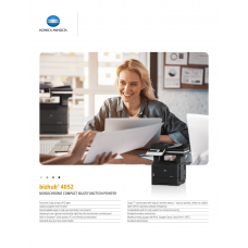 bizhub 4052 Spec Sheet